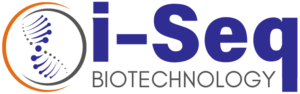 i-Seq Biotechnology Logo - Utilizing CRISPRi-Seq technology to develop novel broad-spectrum vaccines and infectious disease therapeutics.